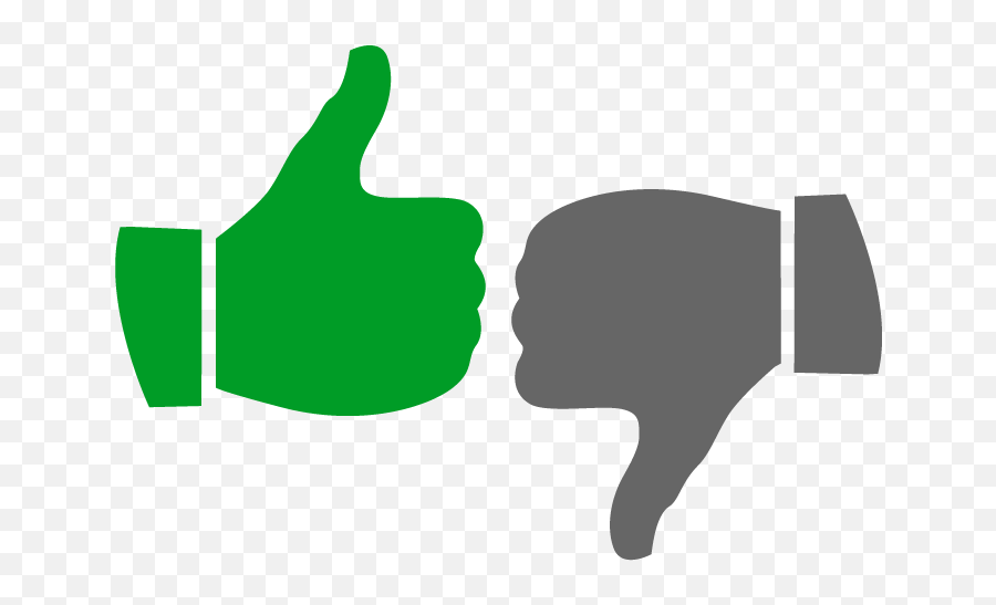 Thumbs Up Thumbs Down Clipart - Youtube Thumbs Up And Down Transparent Background Thumbs Up And Down Clipart Emoji,Thumbs Up Clipart