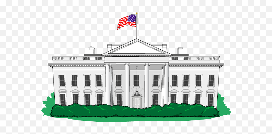 Library Of Transparent White House Svg - White House Emoji,White House Clipart