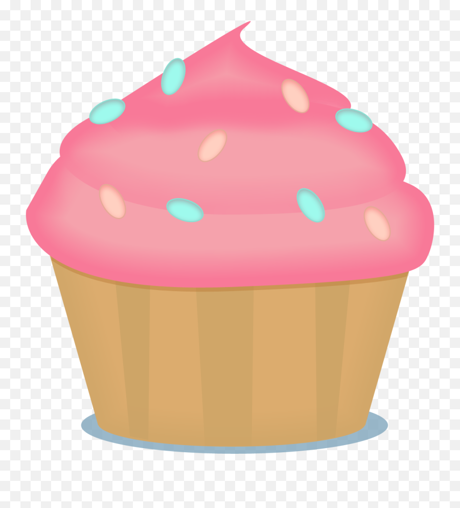 Microsoft Free Cupcakes Clipart - Baking Cup Emoji,Cupcakes Clipart