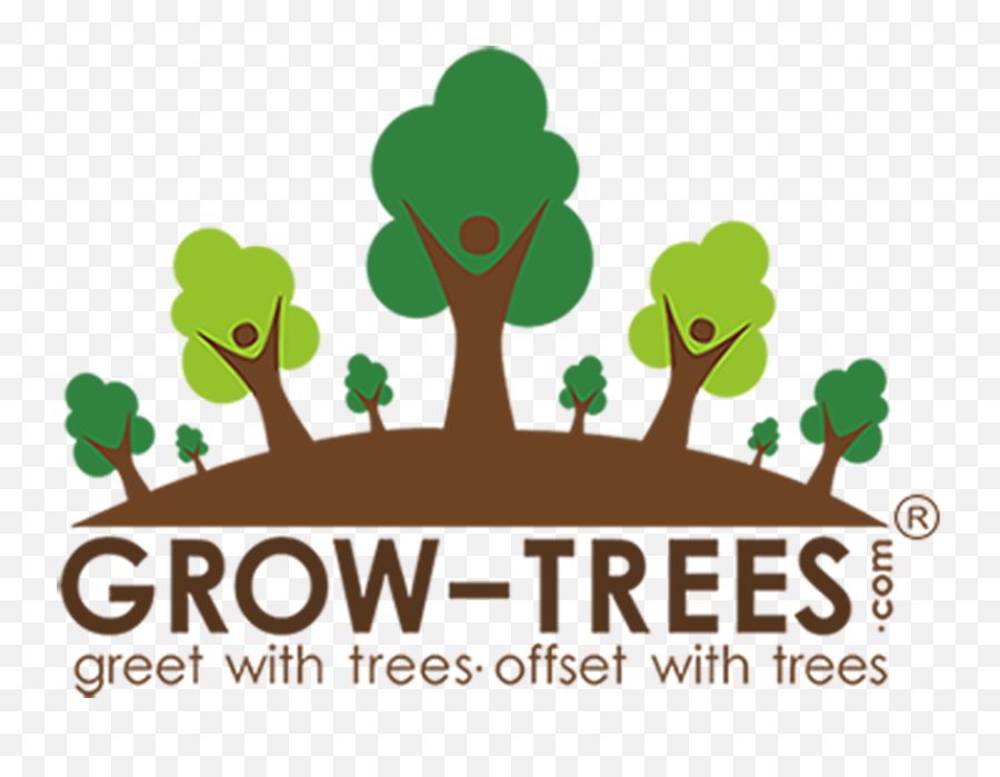Greet With Trees With Grow - Grow Trees Emoji,Tree Logos