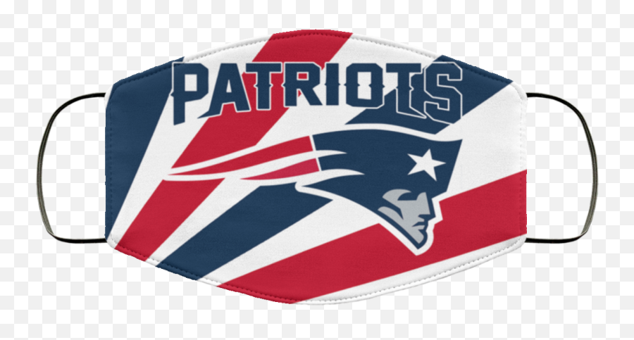 New England Patriots Face Mask - Yeymily American Emoji,New England Patriots Logo