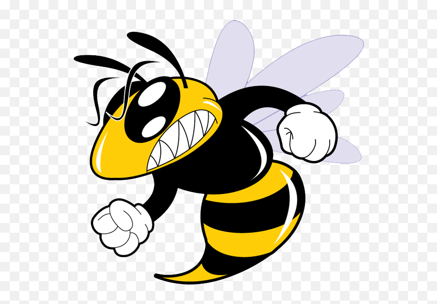 Vector And Hornet Clipart Mascots Free - Transparent Hornet Clipart Emoji,Hornet Clipart