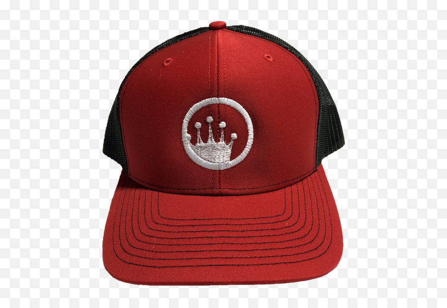 Circle Crown Logo Snapback Trucker Hat - Natural Park Emoji,King Crown Logo