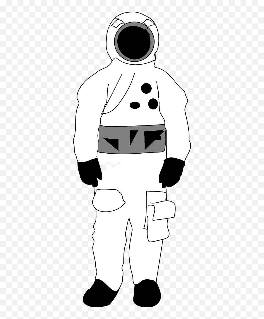 Astronaut Clipart 10 400x1005 - Dot Emoji,Astronaut Clipart