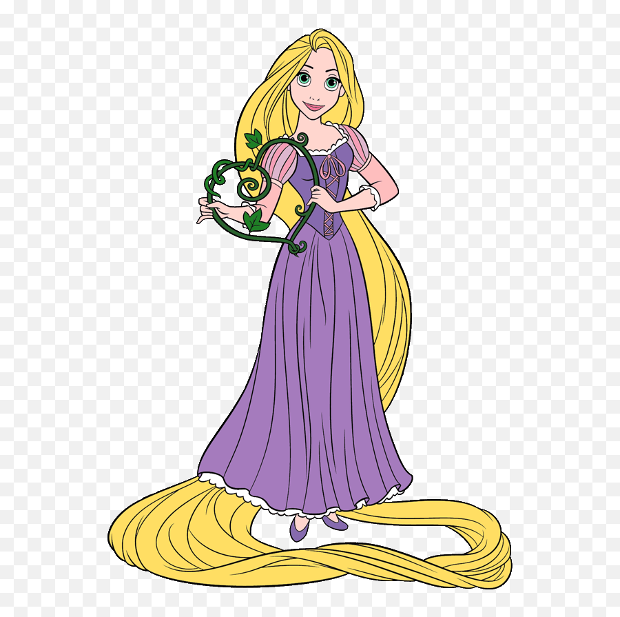 Disney Princess Clipart Clipart Kid - Rapunzel Disney Princess Clipart Emoji,Princess Clipart