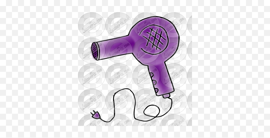 Hair Dryer Picture For Classroom - Girly Emoji,Blow Dryer Clipart