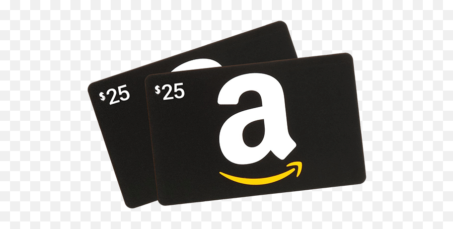 Download Amazon Gift Card 50 - Amazon 25 Gift Cards Png Emoji,Amazon Gift Card Png