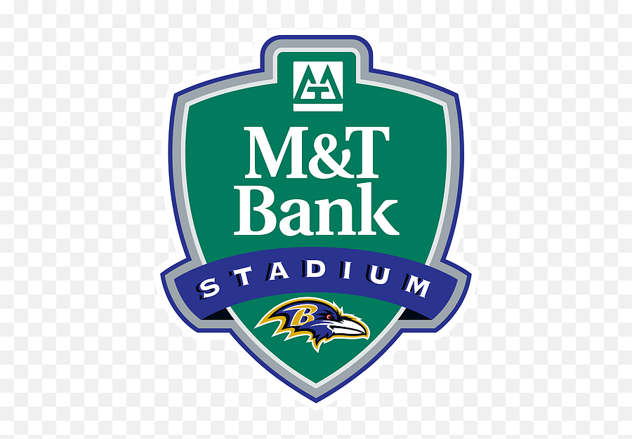 Bank Stadium - Ravens Emoji,M T Bank Logo