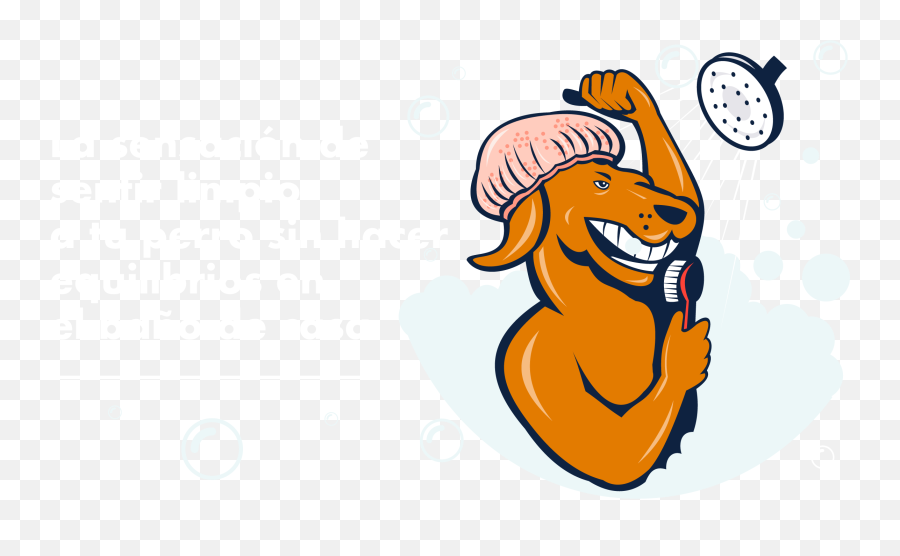 Nuestras Ventajas - Cartoon Dog Taking A Shower Clipart Happy Emoji,Shower Clipart