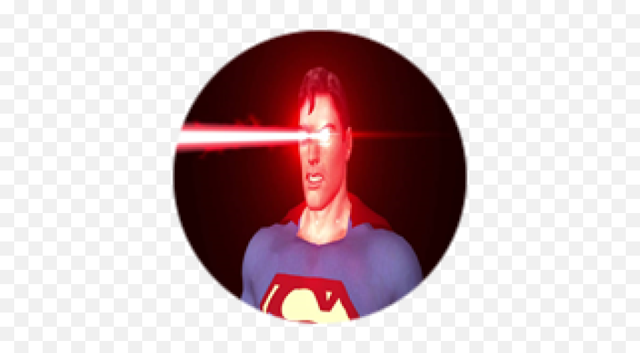 Supermanu0027s Laser Eyes - Roblox Emoji,Lazer Eyes Png