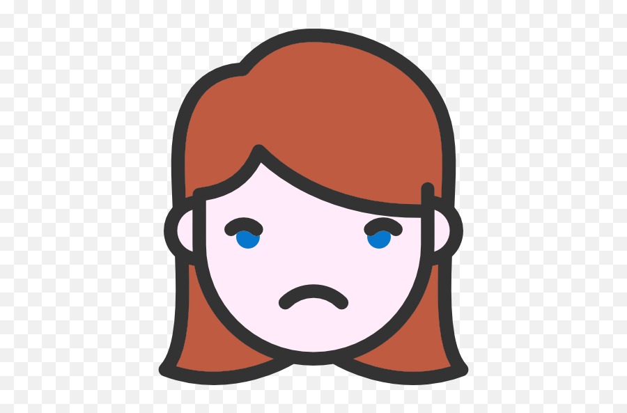 Sad - Free People Icons Emoji,Sad Girl Clipart