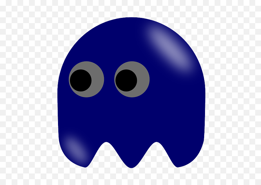 Pacman Ghost Clipart - Oof Emoji,Ghost Clipart