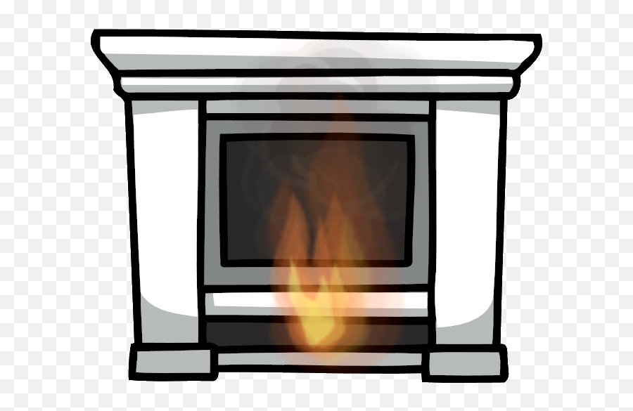 Fireplace Clipart Transparent Fireplace Scribblenauts - Clip Fireplace Scribblenauts Emoji,Fireplace Clipart