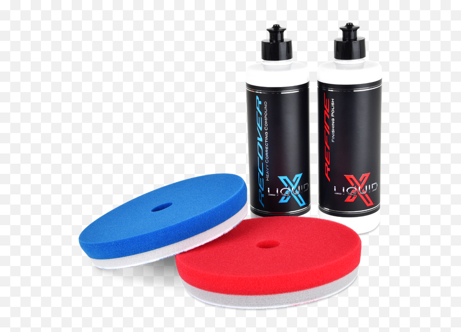 Liquid X Heavy Paint Correction Duo Kit - Liquidx Car Care Emoji,Painted X Png