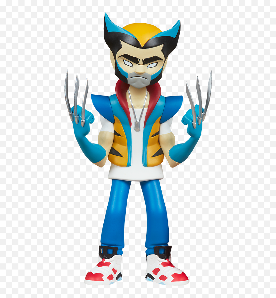 Wolverine Designer Collectible Toy By Unruly Industries Emoji,Wolverine Claws Png