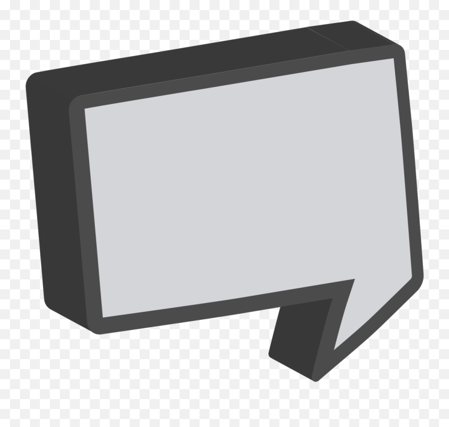 Free Speech Bubble 3d 1195508 Png With Transparent Background - Horizontal Emoji,Word Bubble Png
