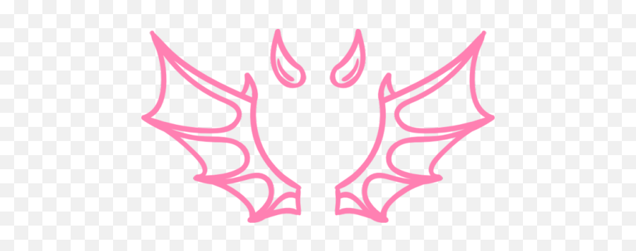 Pink Devil - Pink Devil Horns Transparent Emoji,Devil Tail Png