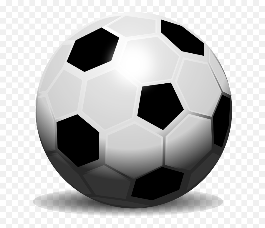 Soccer Ball Transparent Clipart - Ball Emoji,Soccer Ball Transparent