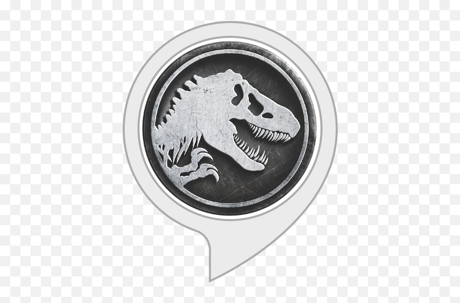 Alexa Skills - Logo Jurassic World Png Editable Emoji,Jurassic Park Logo Black And White