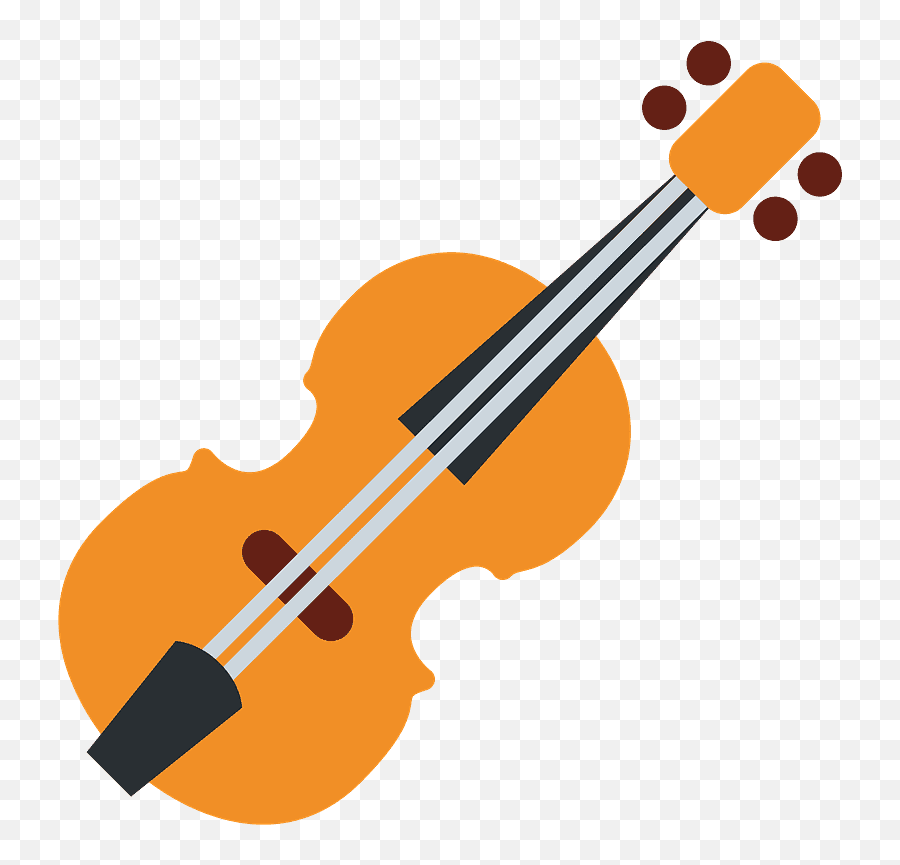 Violin Emoji Clipart - Violin,Violin Clipart