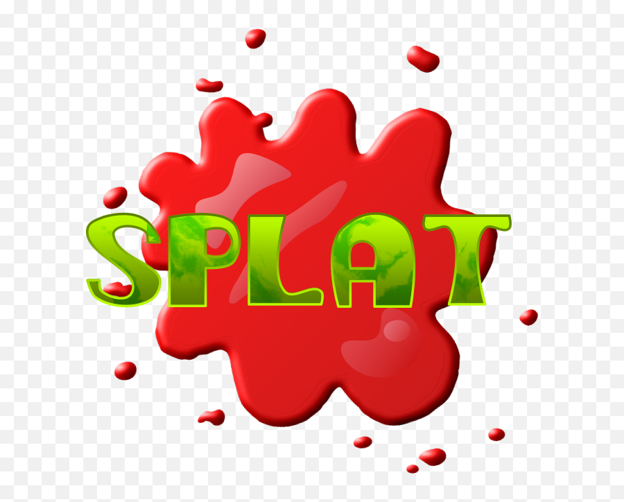Splat - Openclipart Emoji,Splat Png
