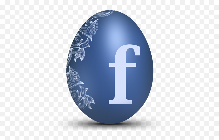 Blue Facebook Egg Logo Png Transparent Emoji,Egg Logo