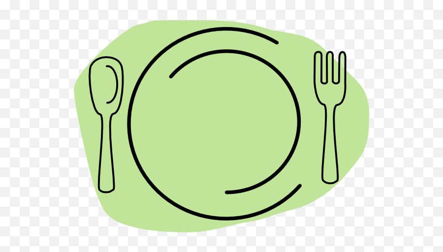 Dinner Plate Clipart Png - Dinner Plate Clipart Emoji,Plate Clipart