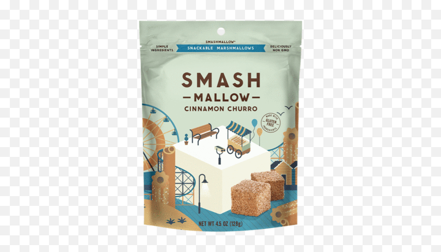 Smashmallow Cinnamon Churro - Snackable Marshmallows Emoji,Churro Png