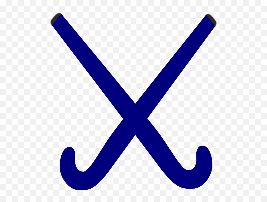 Download Hockey Sticks Blue Clip Art - Blue Field Hockey Sticks Clipart Emoji,Hockey Clipart
