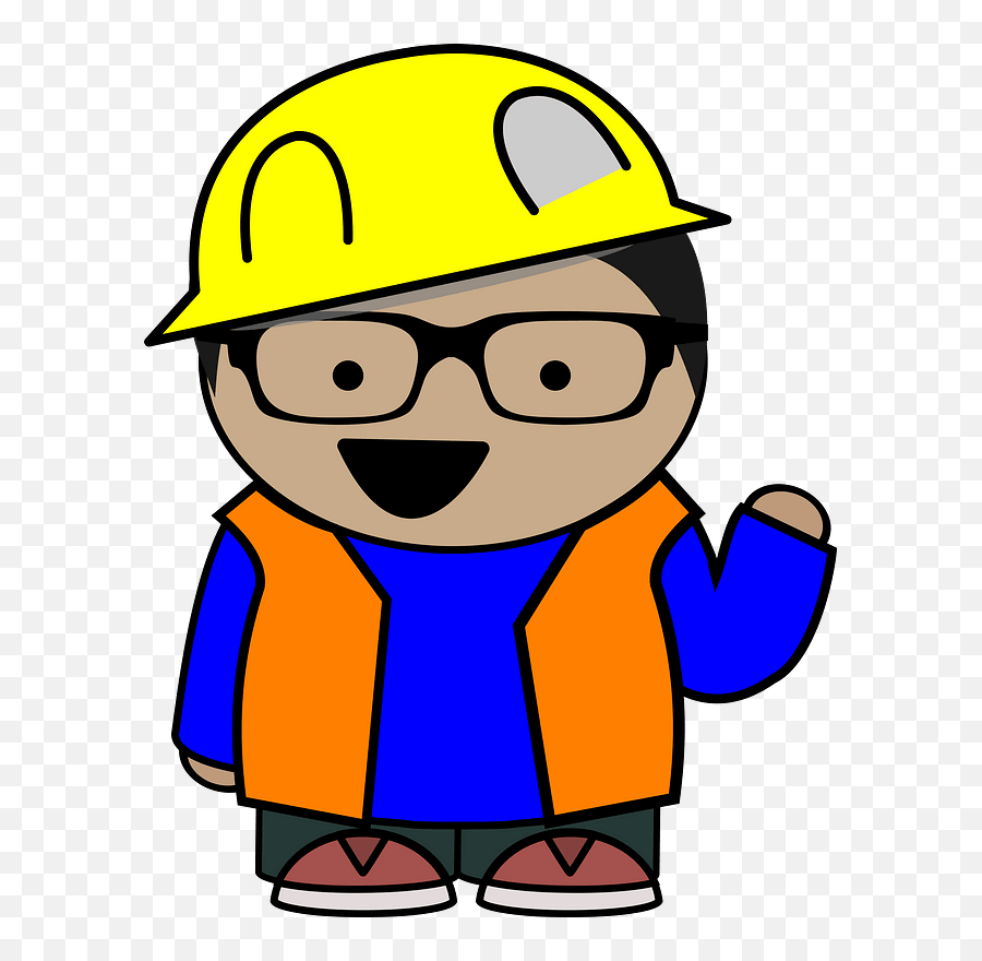 Human Behaviorartworkyellow Png Clipart - Royalty Free Svg Construction Clip Art Free Emoji,Construction Worker Clipart