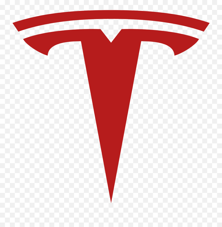 Red Tesla Logo Emoji,Tesla Logo