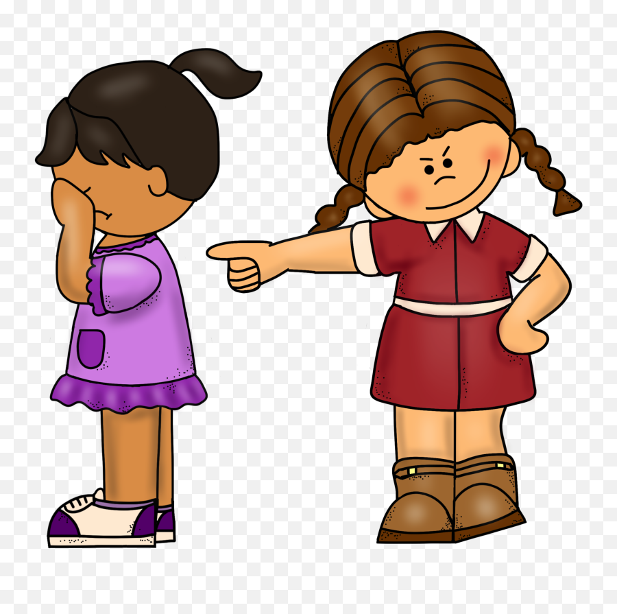 Free Girl Standing Clipart Pictures - Bullying Clipart Transparent Emoji,Clipart Girl