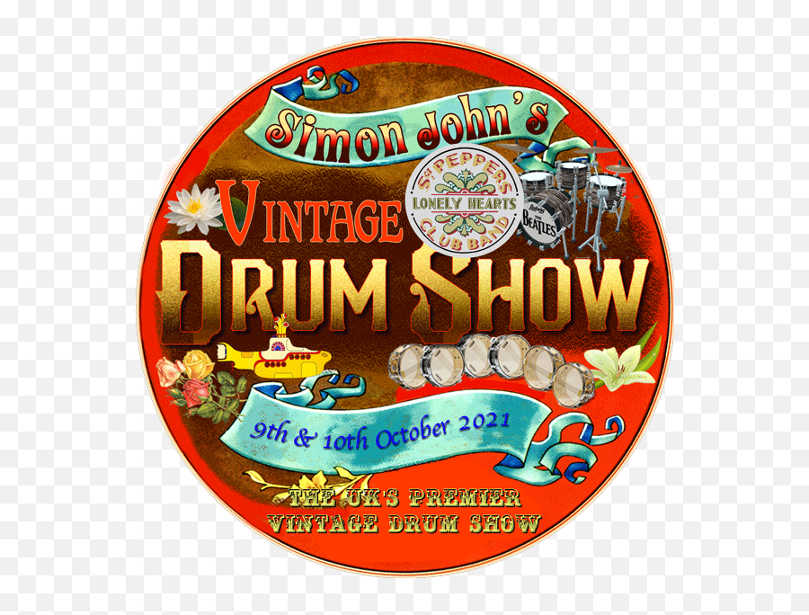 Vintage Drums Simon Johnu0027s Vintage Drum Show Coventry Emoji,Vintage Gym Logo
