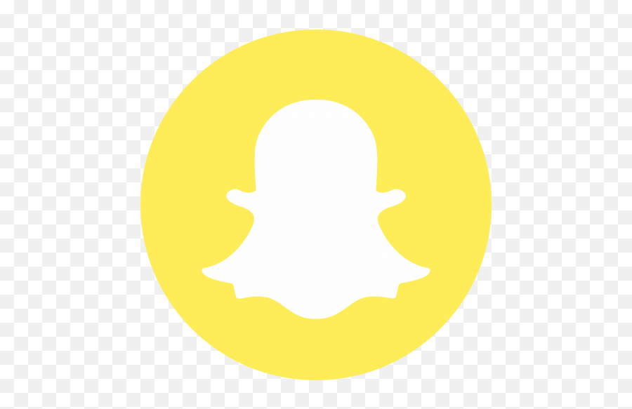 Logo De Snapchat Png Transparent Images - Snapchat Icon Circle Vector Emoji,Snapchat Png