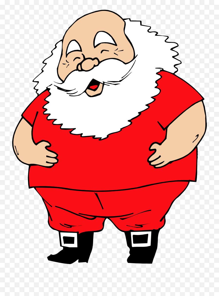Free Clip Art Santa - Clipartsco Funny Santa Claus Clipart Emoji,Santa Hat Clipart