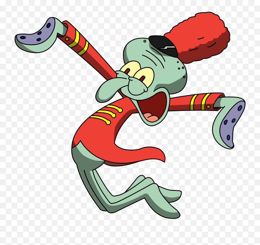 V12 Squid The Krabby Kronicle The - Squidward Png Hd Emoji,Squidward Png