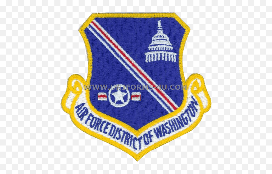 Usaf Air Force District Of Washington Patch Emoji,United States Air Force Logo