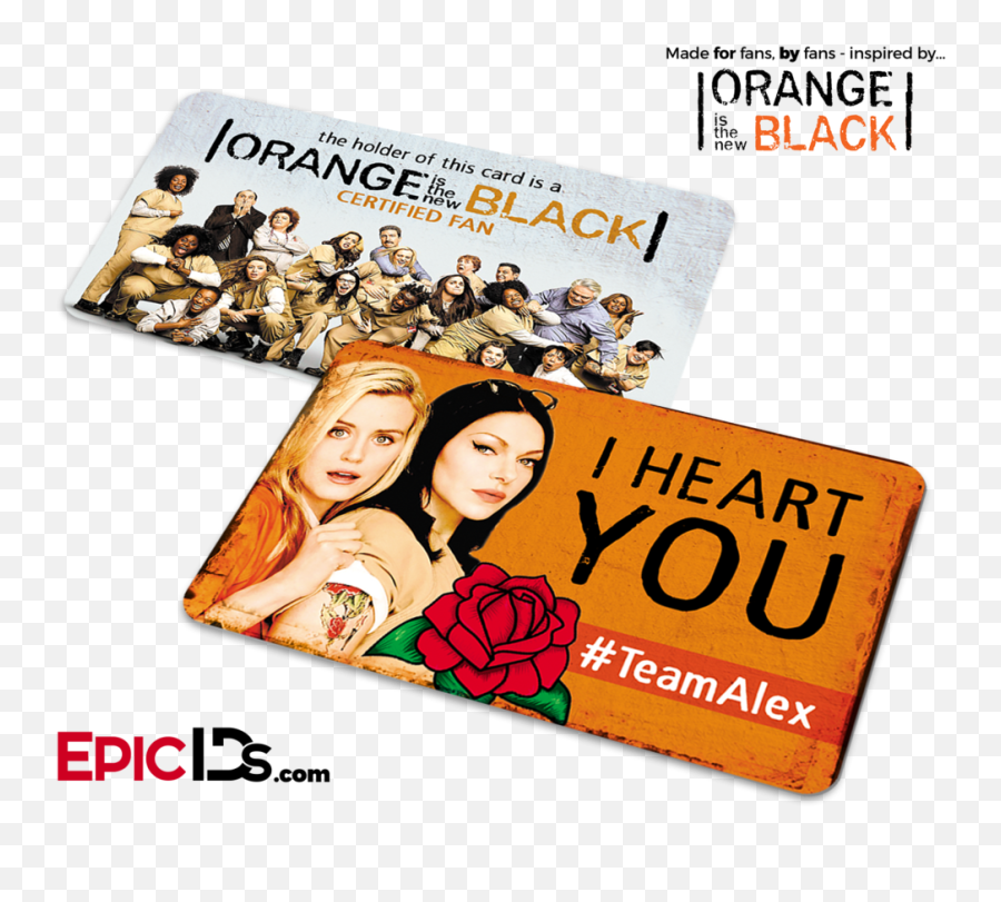 Orange Is The New Black Inspired Fan - Orange Is The New Black Inmate Card Emoji,Orange Is The New Black Logo