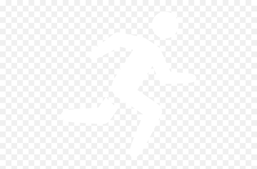 White Running Icon - Sport White Icon Png Emoji,Run Png