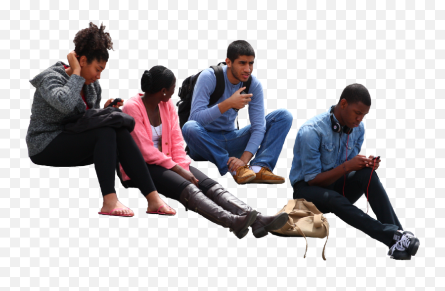 Group Of People Sitting Png - Group People Sitting Png Emoji,People Sitting Png