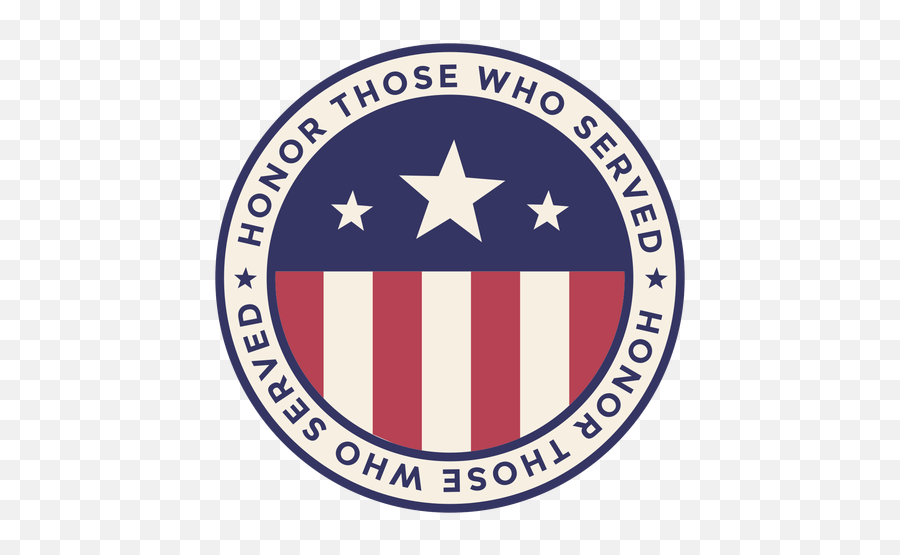 Veterans Day Round Badge - Round Veterans Day 2020 Emoji,Veteran Logo