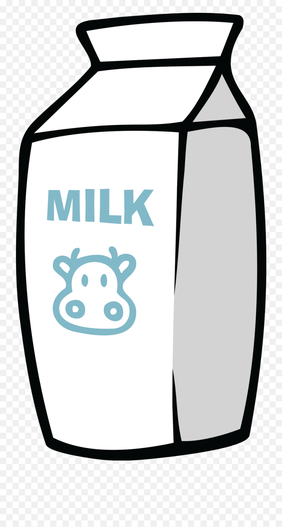 Milk Carton - Transparent Background Milk Carton Clipart Emoji,Milk Carton Png