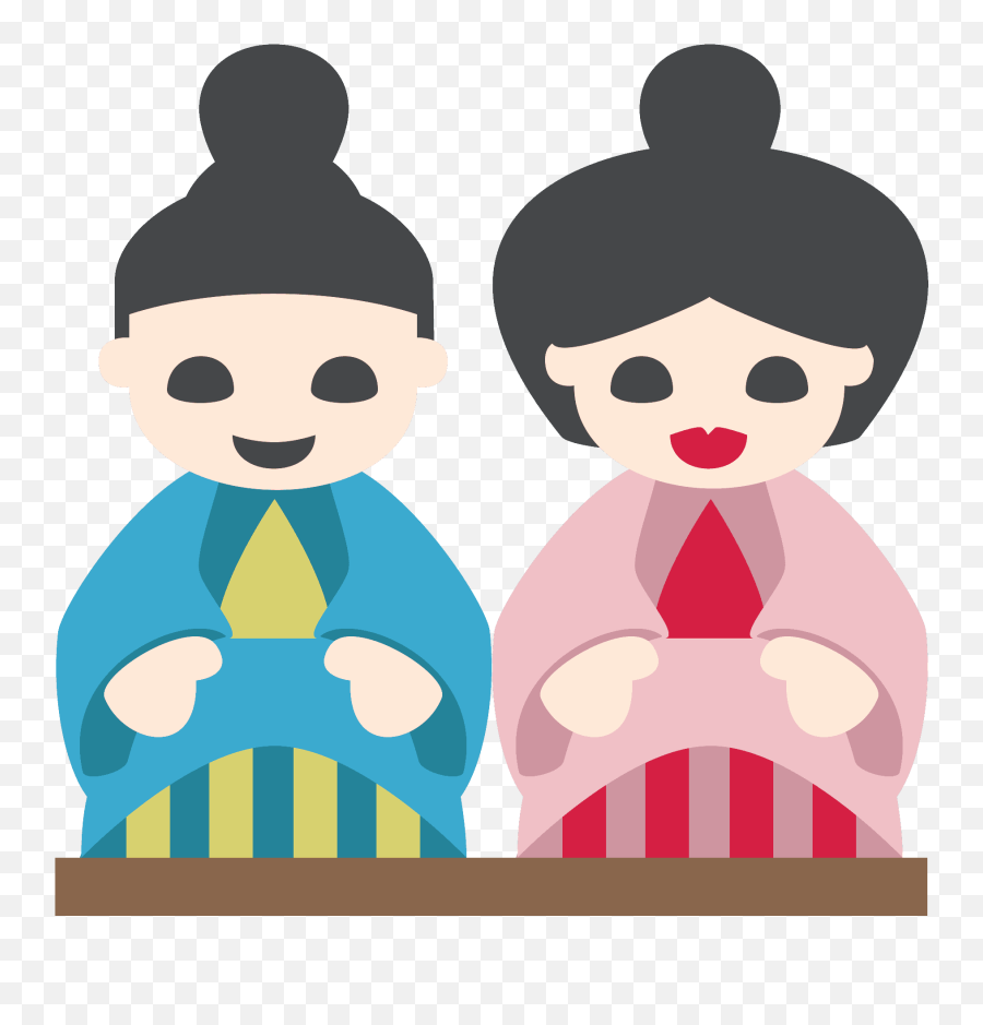Japanese Dolls Emoji Clipart Free Download Transparent Png - Japanese Dolls Emoji,Dolls Clipart