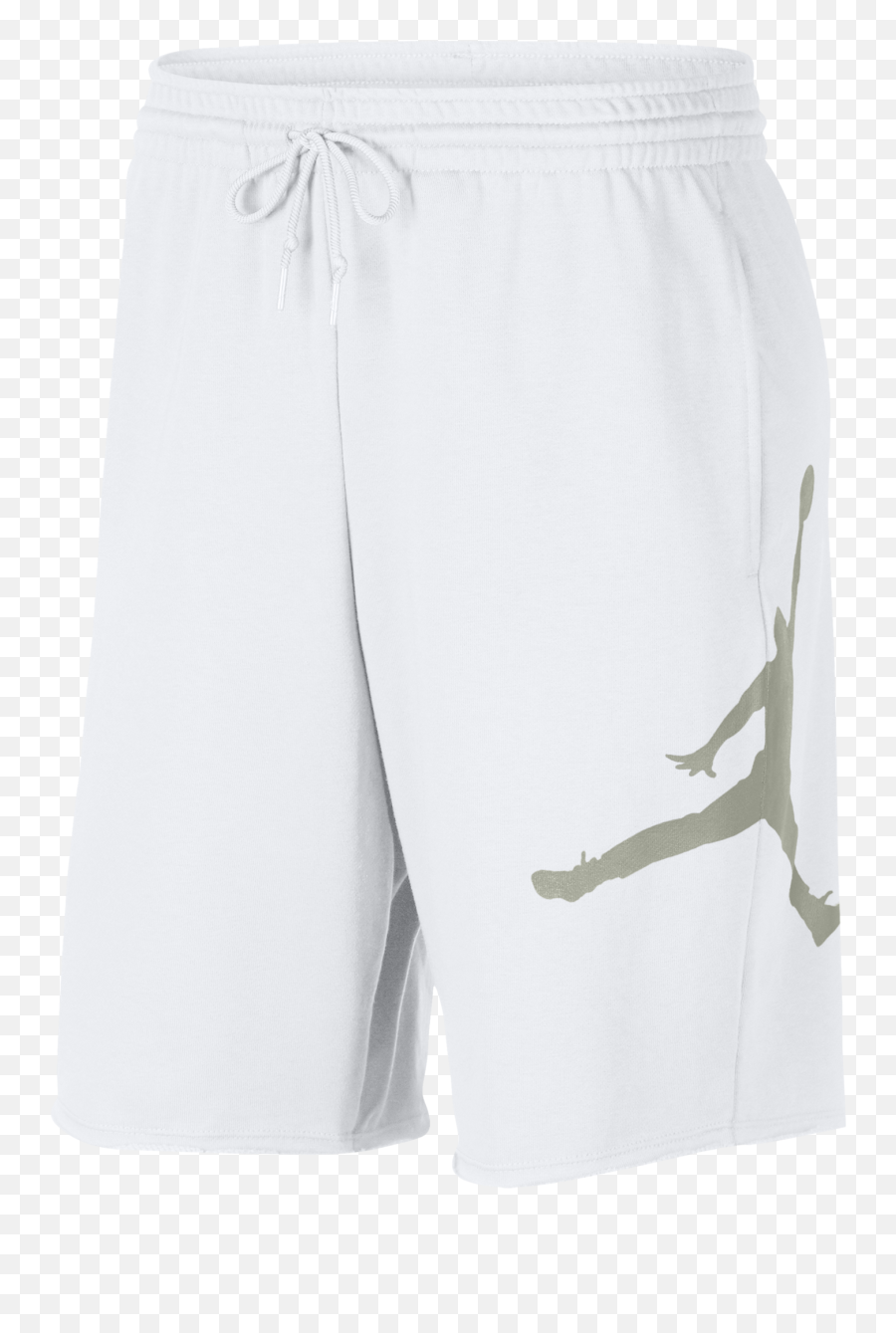 Jumpman Fleece Shorts - Air Jordan Jumpman Fleece White Shorts Emoji,Jumpman Logo