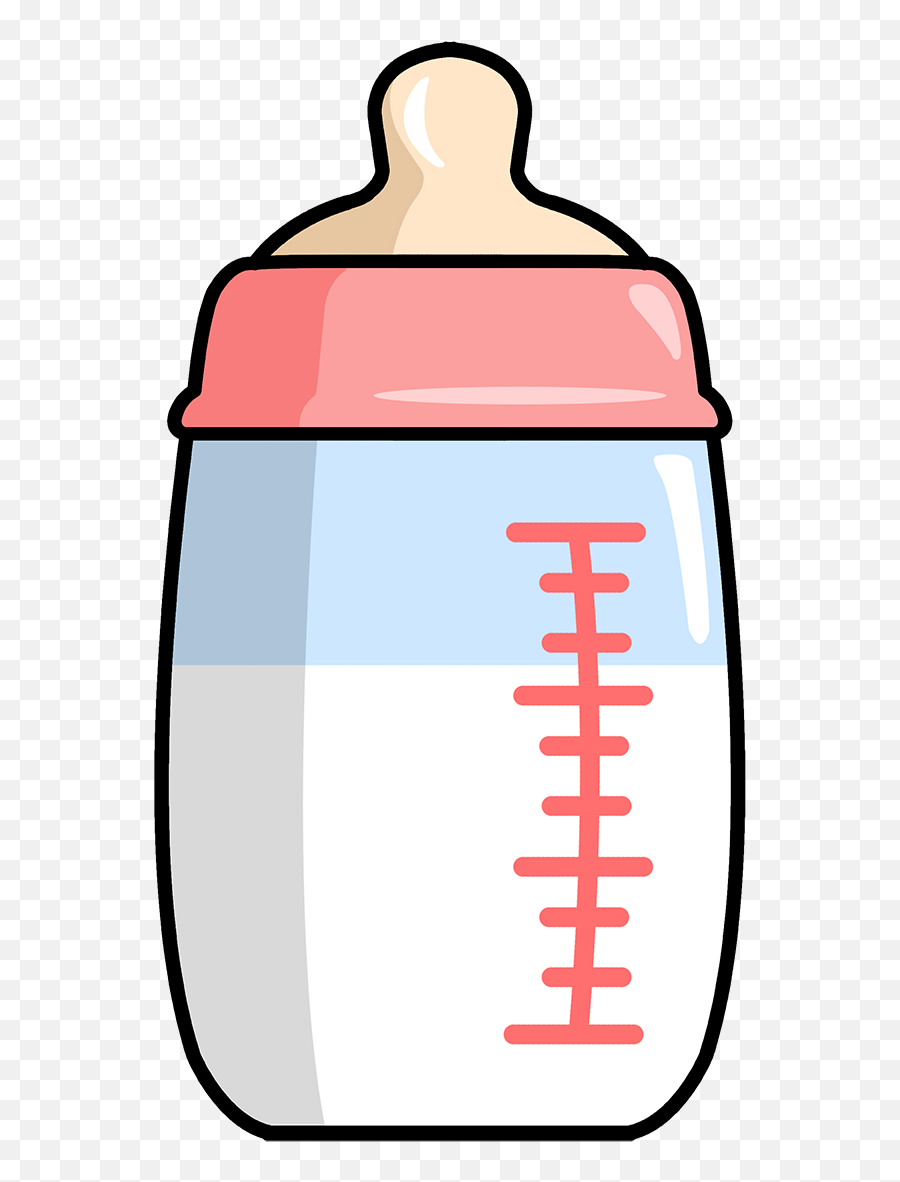 Baby Milk Bottle Clipart Transparent - Baby Bottle Clipart Emoji,Baby Bottle Clipart