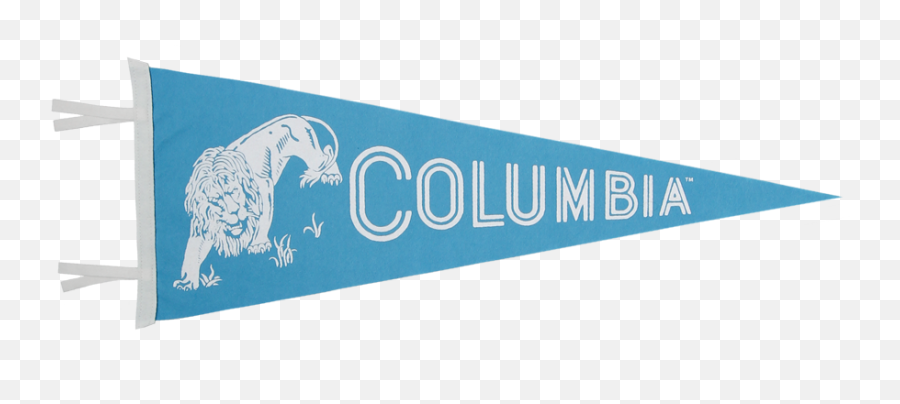 Columbia University Pennant - Transparent Columbia University Pennant Emoji,Columbia University Logo