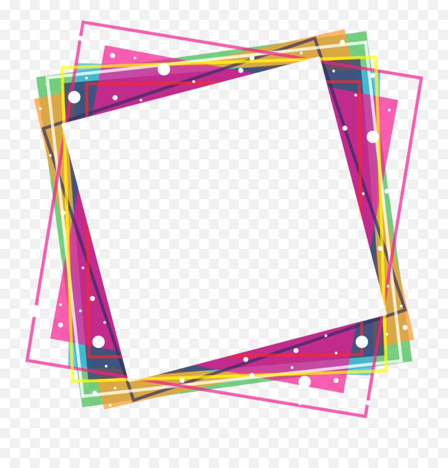 Colorful Frames Png - Transparent Colorful Frame Png Emoji,Frame Png