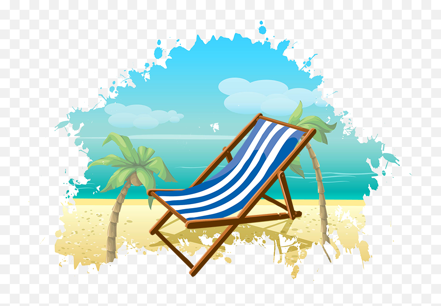 Summer Beach Clipart Transparent Background - Transparent Background Summer Clipart Emoji,Beach Clipart