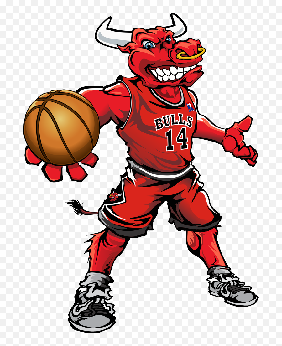 Red Bull Clipart Basketball - Mascot Logo Png Bull Bull Basketball Emoji,Red Bull Logo Vector