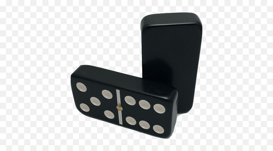 Black Double 6 Dominoes With Spinners Emoji,Dominoes Png